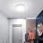 5.8" LED Closet Light, 5000K Daylight (Fixed Color), Motion Sensor (6.5ft Detection, 25s On-Time), 10%-100% Dimmable, cETL Listed, Ideal for Hallways/Stairwells/Basements-436077411