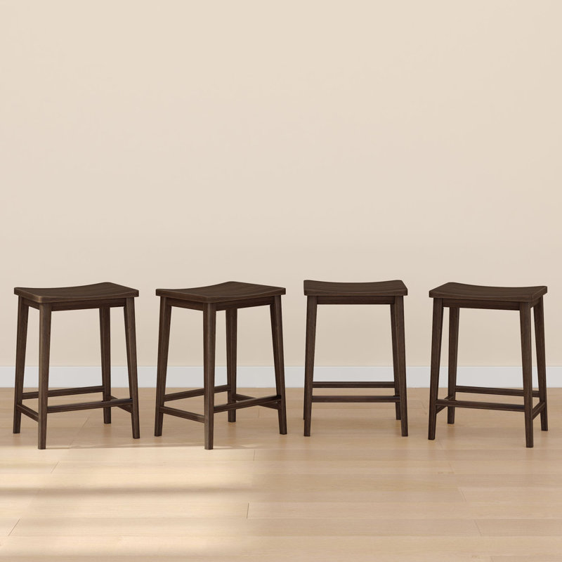 Tabouret de comptoir Smythe, Brun