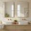 Ensemble de miroirs muraux modernes en verre trempé avec cadre en métal pour salle de bain-1144789809-1144975142-1152815897