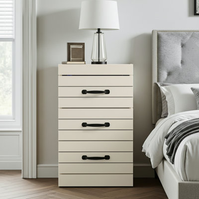 Allington 3 Drawer Bedside Table
