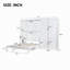 Grand lit escamotable mural avec placard-8007620