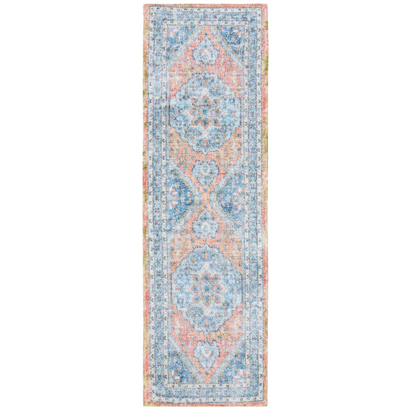 Broadbent Hand Loomed Performance Oriental Rug, Runner 2'3" x 8'