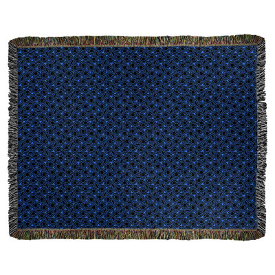 Couverture tissée hexagonale Katelyn Elizabeth