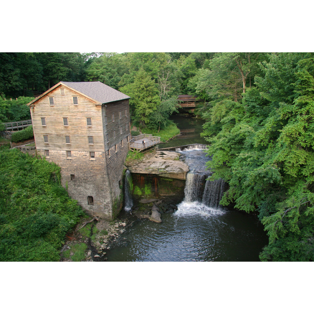 Lanterman'S Mill - Youngstown, Ohio von Stanrohrer - Leinwanddrucke