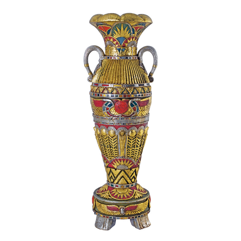 Temple of Luxor Floor Vase