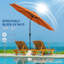 3m Large Paraso With UV, Garden Sun Shade Canopy Patio With Crank Tilt, Outdoor Umbrella  -843815741