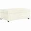 Lit simple escamotable avec repose-pieds et matelas, lit d'invité convertible, blanc