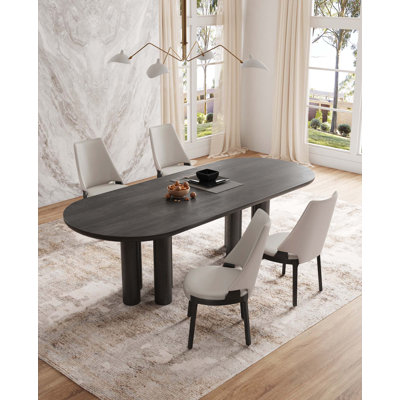 Chaise de salle à manger rembourrée Kara