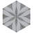 Llama Flower Loire 8-5/8 In. X 9-7/8 In. Porcelain Floral Look Wall & Floor Tile