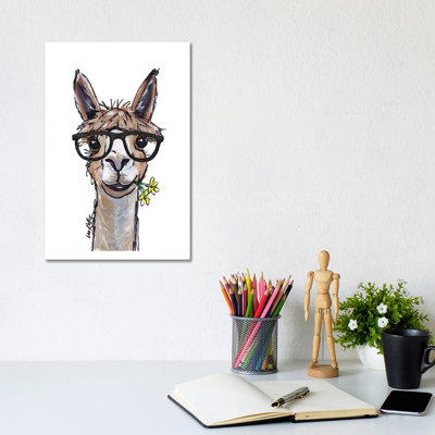 Alpaca - Jose - Wrapped Canvas Print