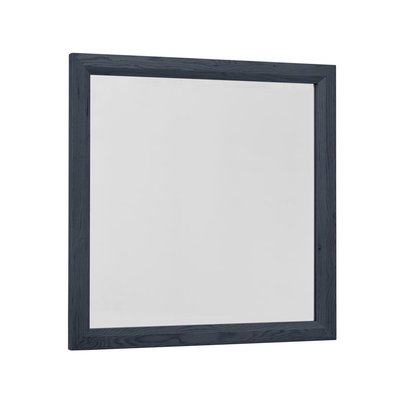 Miroir paysage - verre biseauté, Indigo