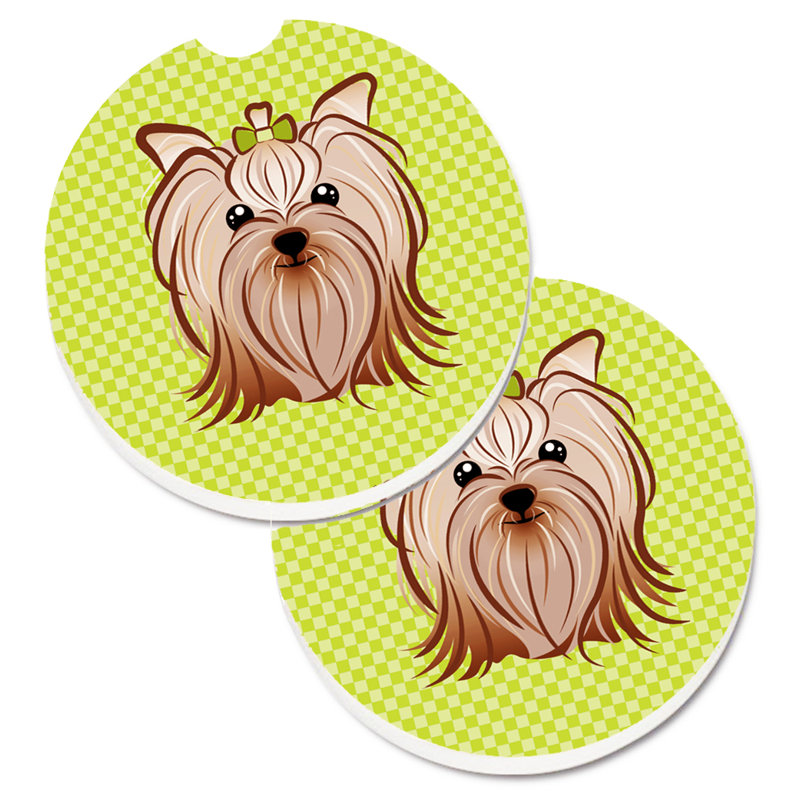 Sous-verre Retriever, Vert lime, Yorkshire Terrier Yorkie