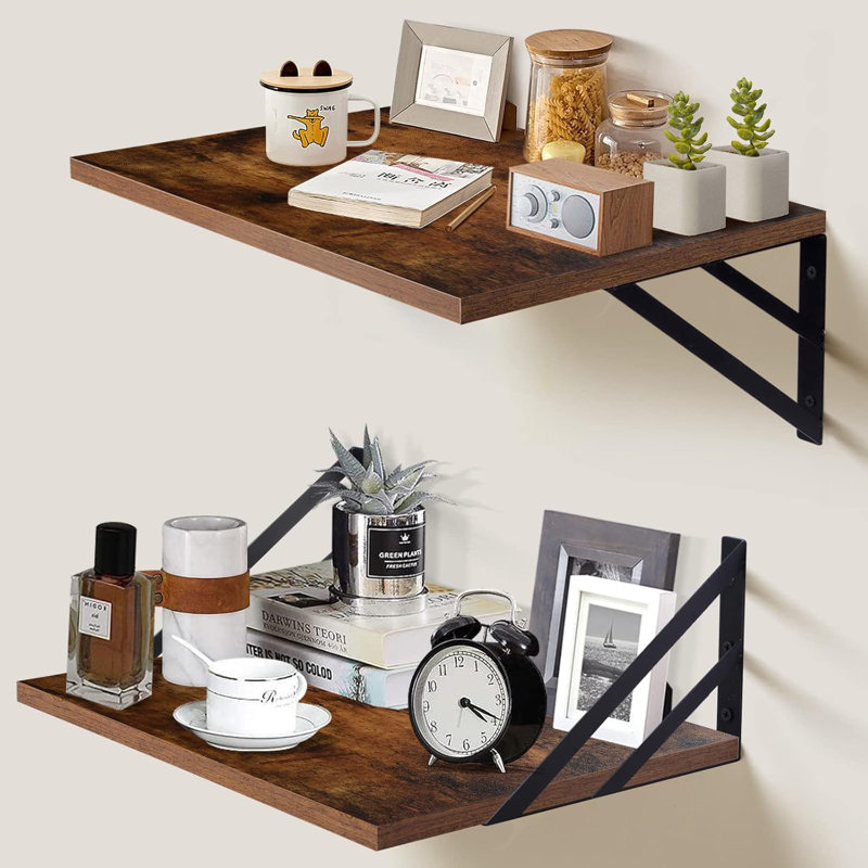2-piece Deep Floating Shelves