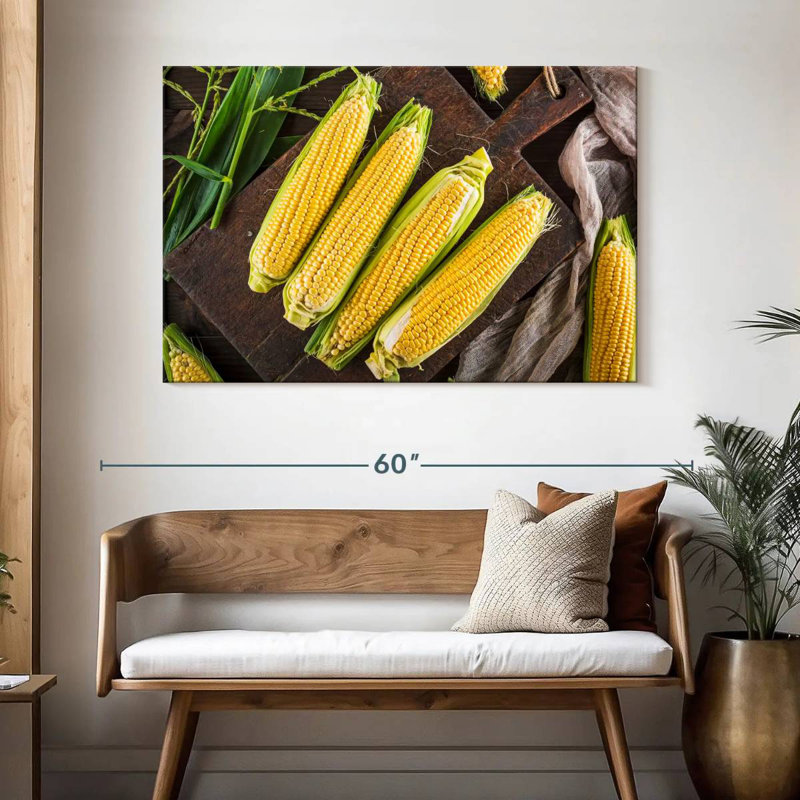 Harnek Corn Cobs, 32" H x 48" W
