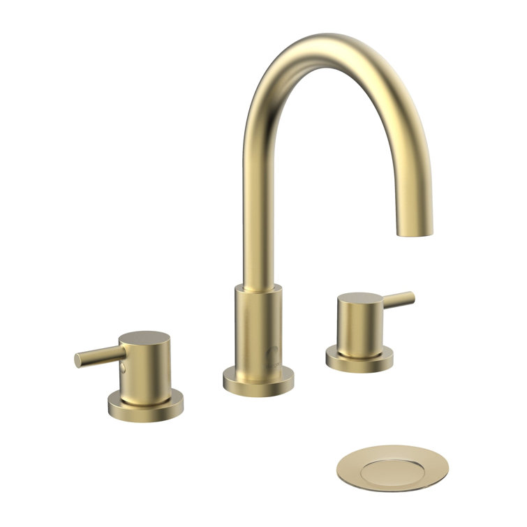 Delphi Widespread 2-handle Bathroom Faucet with Drain Assembly