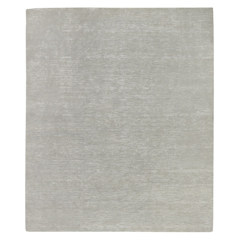 Channel Ice Bamboo Slat / Seagrass Area Rug, Rectangle 9' x 12'