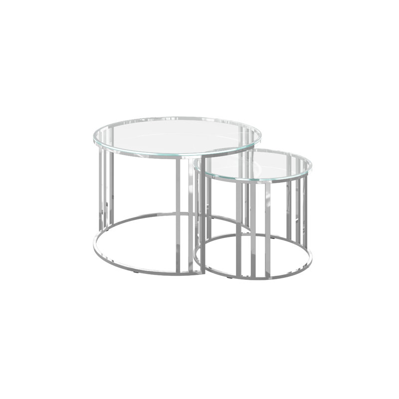 Aveaha Pedestal Coffee Table