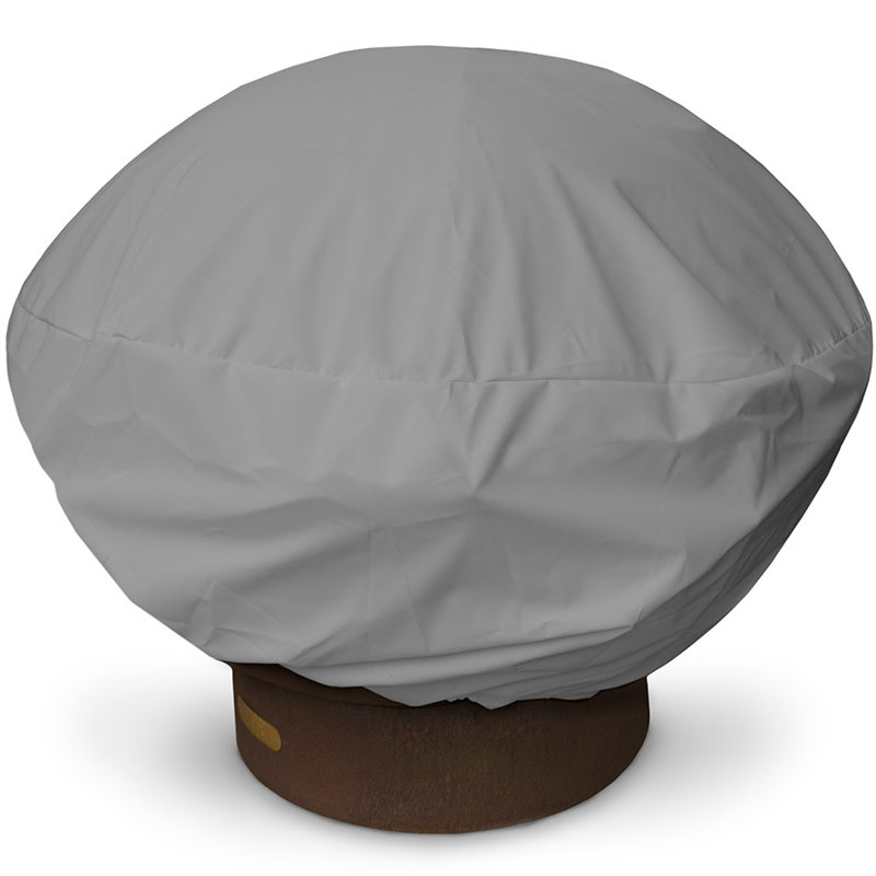 KoverRoos Weathermax™ Fire Pit Cover, 16" H x 35" W x 35" D, Grey