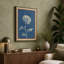 Daisy in Blueprint Botanical - Wrapped Canvas-1919678389-1919678398