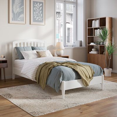 Audriel Solid Wood Low Profile Platform Bed