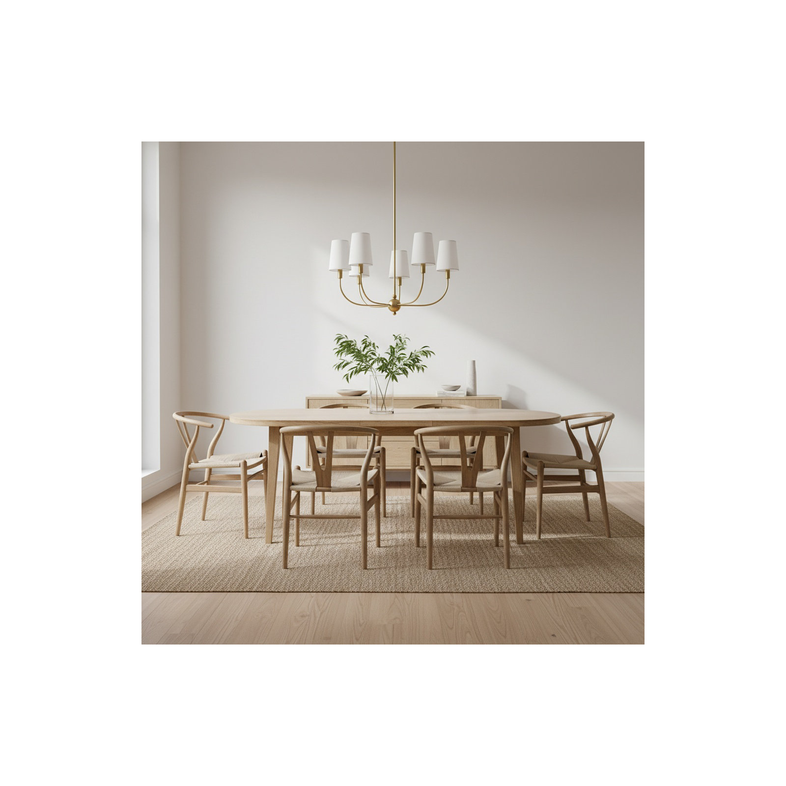 Barrone Chandelier, Gold