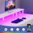 L Shaped Desk with File Drawer and Monitor Stand, Home Office Desk with Power Outlets & LED Lights-2040159576