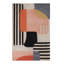 Off Balance Area Rug in Orange/Black/Gray/Blue-48851629