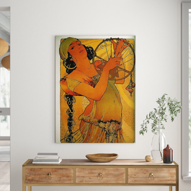 Mucha Alphonse - Wrapped Canvas Print, 80cm H x 60cm W x 1.8cm D