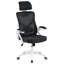 High Back Mesh Swivel Ergonomic Task Office Chair with Flip-Up Arms-1302904797