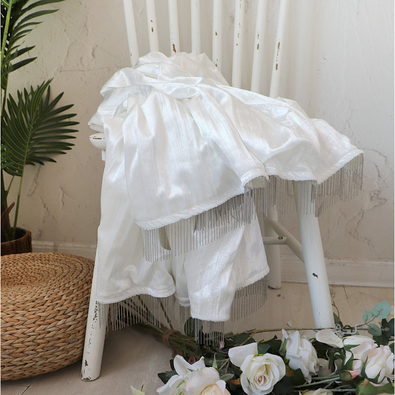 Hand Woven Throw Blanket, Ivory