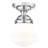 Neriah Glass Semi-Flush Mount Pendant-836803501-805534270