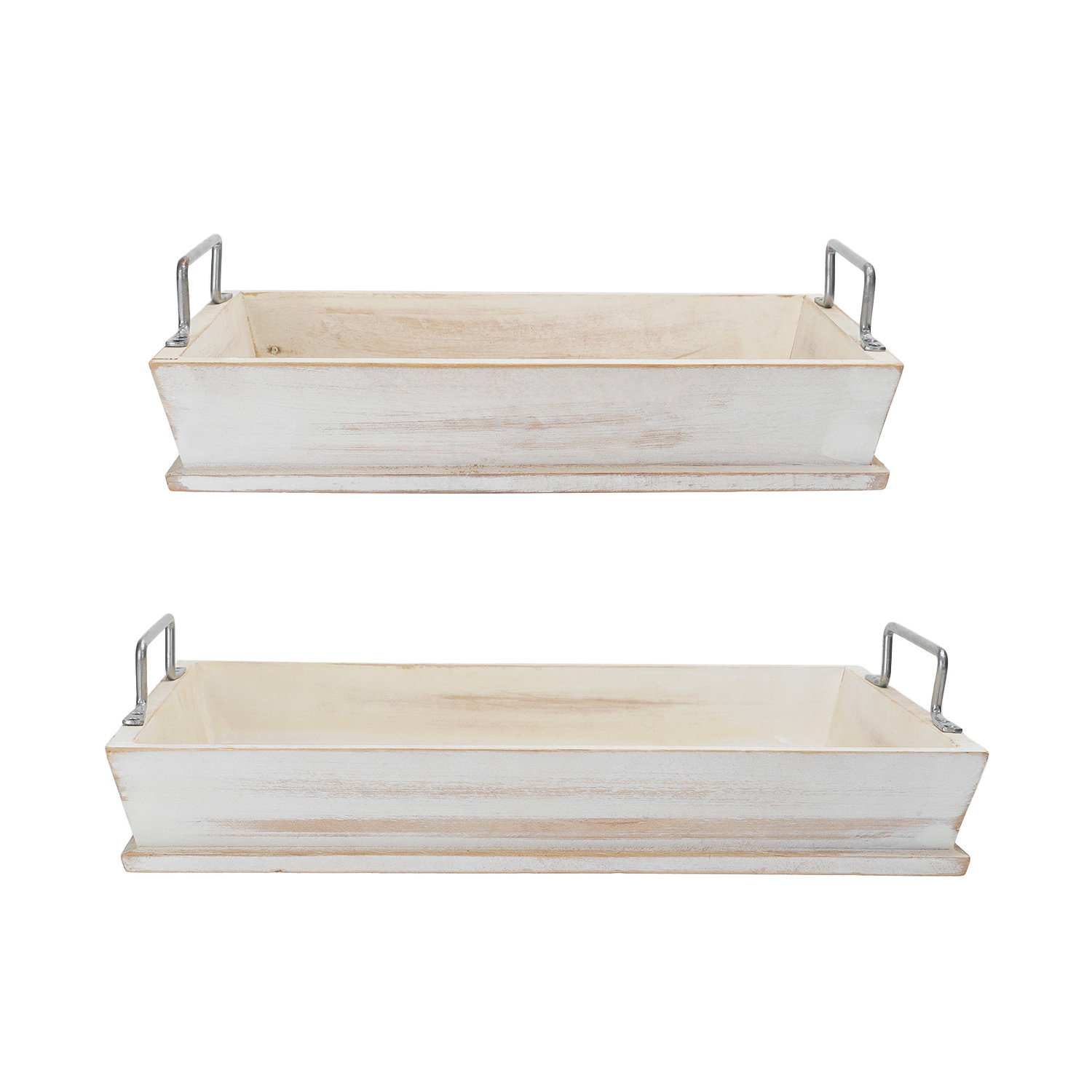 Gracie Oaks Maurya Tray - Set of 2 | Wayfair