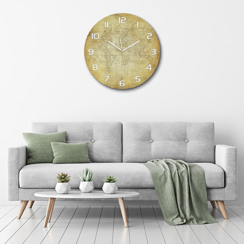 Jevgeniy Glass Wall Clock
