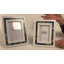 Amazonite Inlay Set Of 2 White Marble Photo Frame-846330092