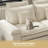 124.4" Velvet 3 Seater Power Reclining Sofa