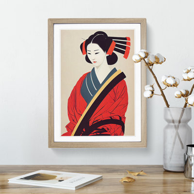 Traditional Geisha No.1 - Wall Art
