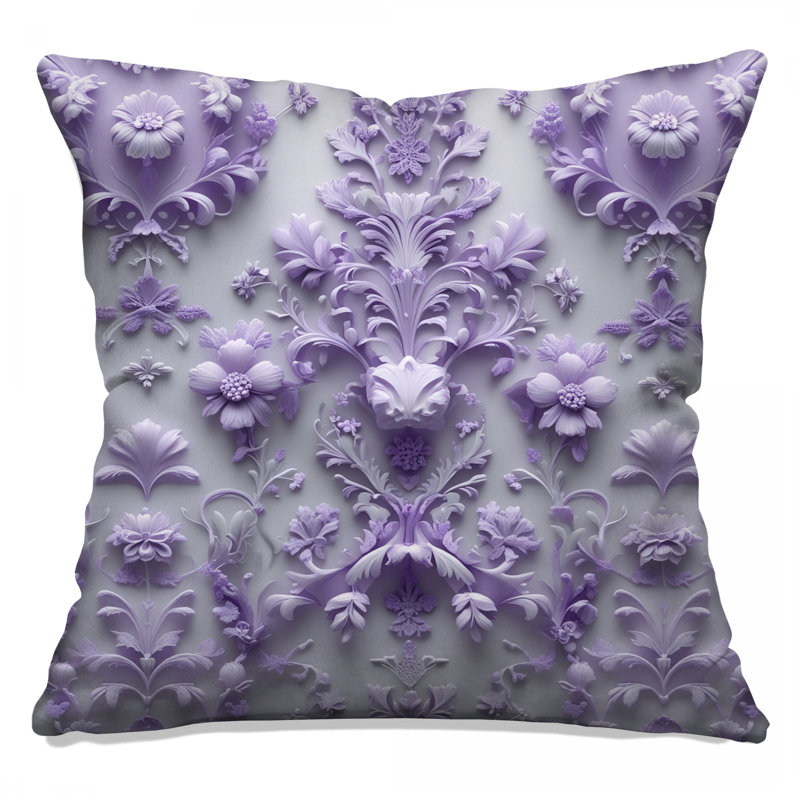 Coussins décoratifs Lavande, 16 x 16 pouces