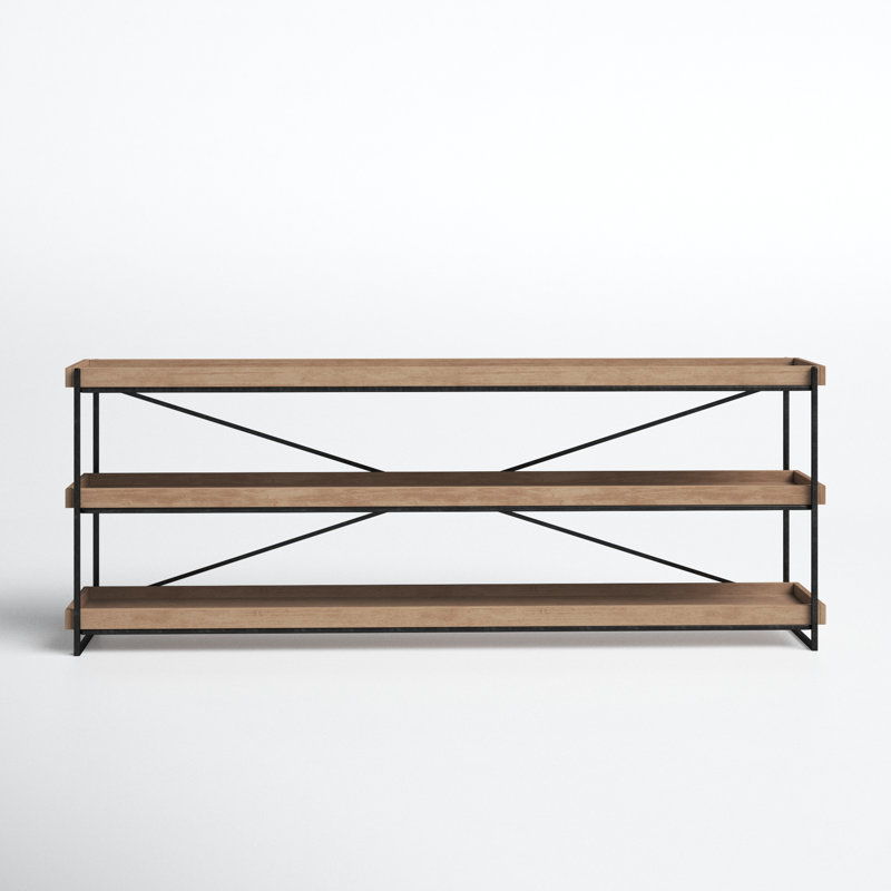 Lupita 16'' Console Table, 80 x 16 x 30, Light Brown