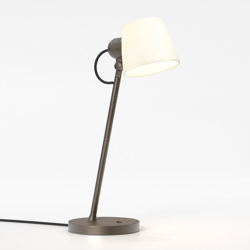 Imari Desk Table Lamp, Bronze