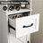 Dornisha 63'' H X 13'' W Freestanding Tall Bathroom Cabinet With Drawers，Solid Wood slim bathroom storage cabinet 3 Shelves & 2 Drawer(Set of 2）-738305226-759730149