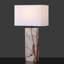 Lampe de table en marbre Chrisette