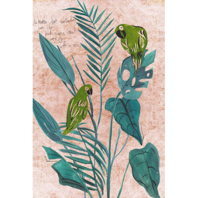 The Tropical Song IV by Melissa Wang - Wrapped Canvas Art Prints