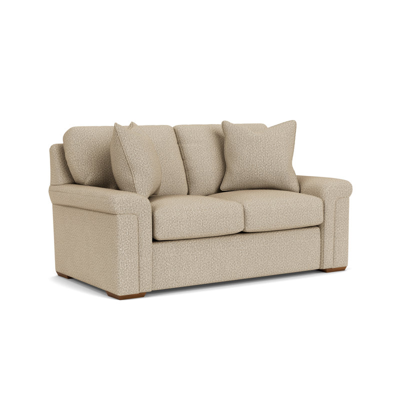 Causeuse 66 po, Polypropylène / oléfine beige clair