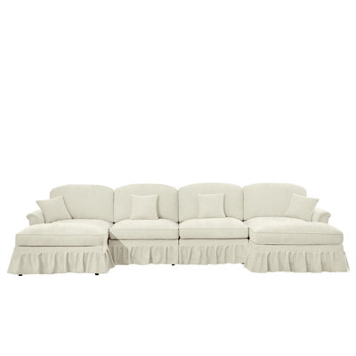 Grand canapé élégant Mid-Century