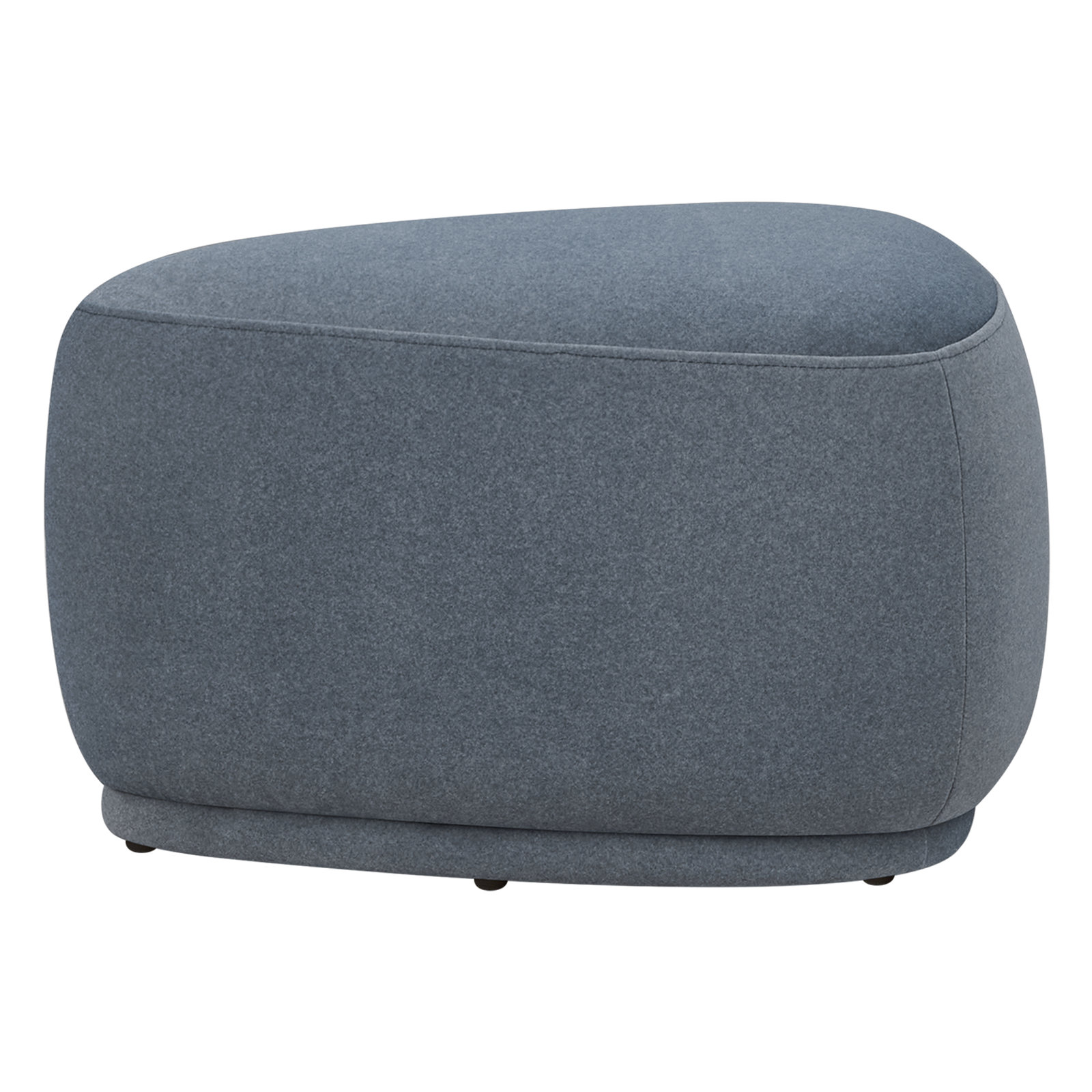 Adna 26" Ottoman, Storm Polyester
