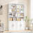 Kirklyn 73"H Storage Bookcase With Doors, Standard Bookcase with 8 Open Shelves-101055692