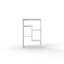 Breaghannon 90cm H x 76cm W Bookcase-1599544960