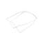Joint d'étanchéité de porte de congélateur pour réfrigérateur Whole Pièces (blanc) # Pièce PB070294 - Remplacement et compatible avec certains réfrigérateurs Viking