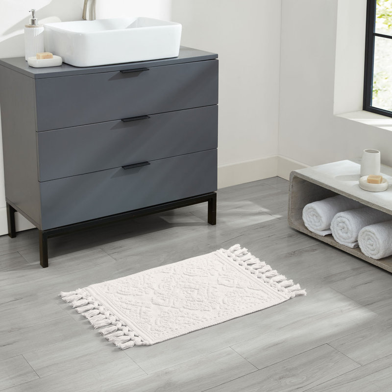 Ricardo 2 Piece Bath Rug Set, Ivory