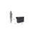 Littrell 48.75 " W Kitchen Island with Stainless Steel Top-809424169